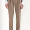 Almond Soragna trousers - Made in Italy