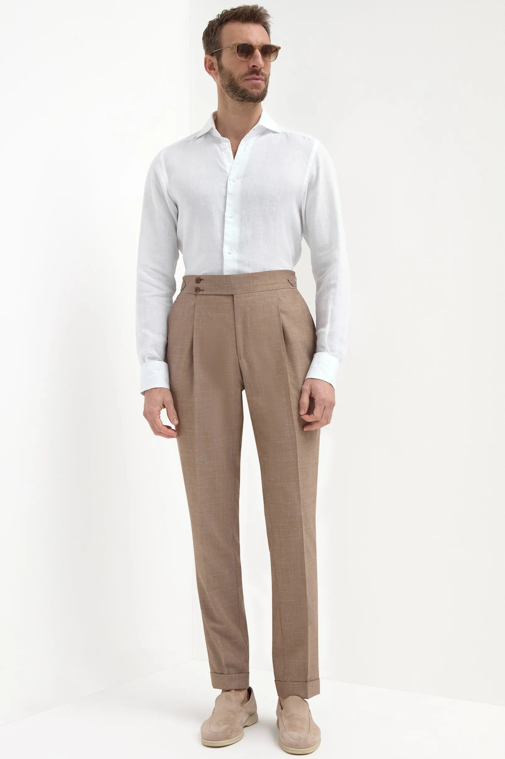 almond_soragna_trousers___1.webp Almond Soragna trousers - Made in Italy