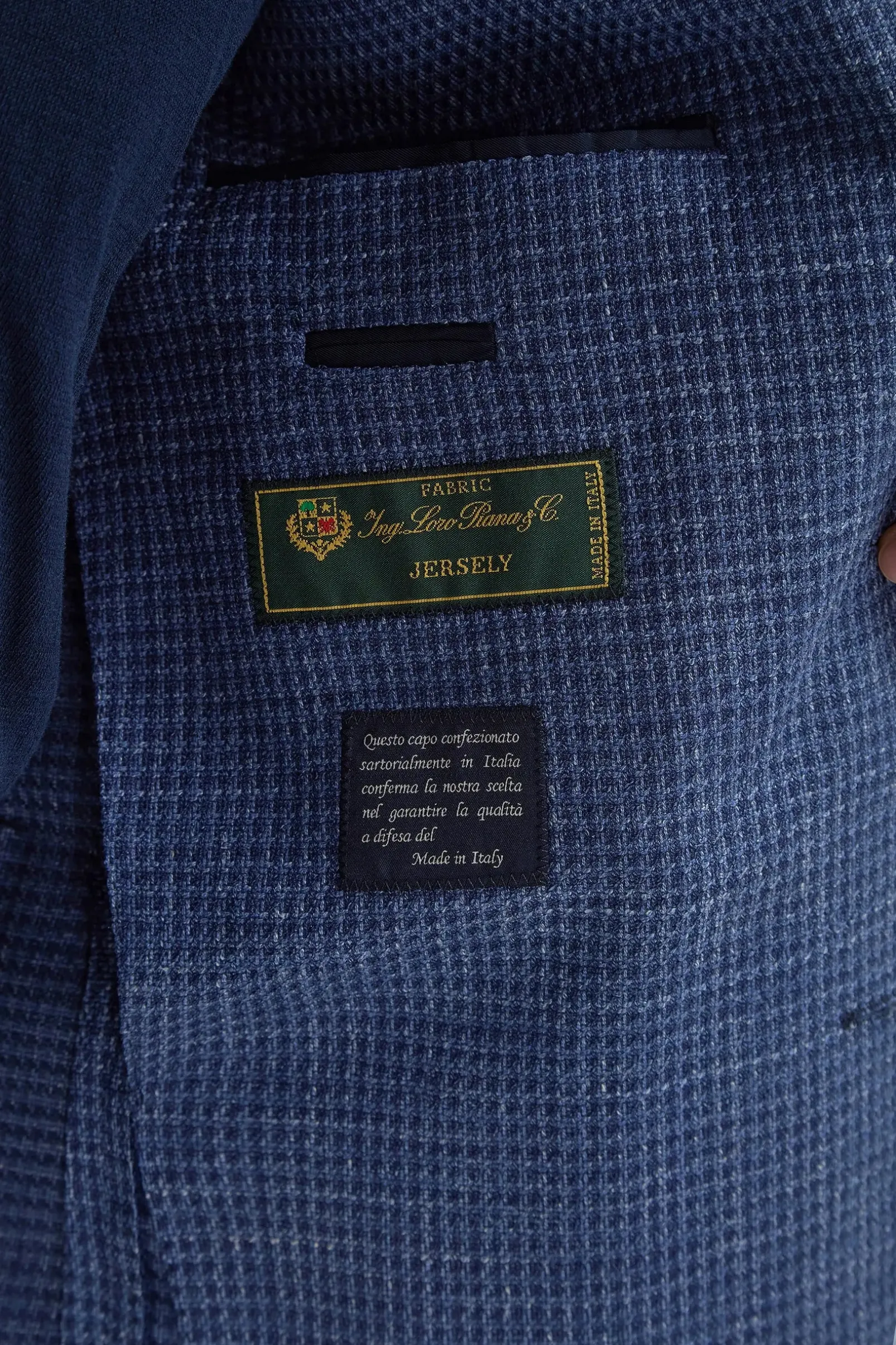 avio_blue_houndstooth_jac_1.webp Avio blue houndstooth jacket - Made in Italy