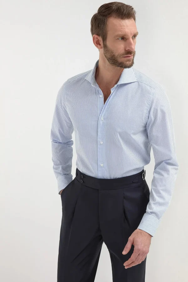 Avio Striped Shirt - Made in Italy