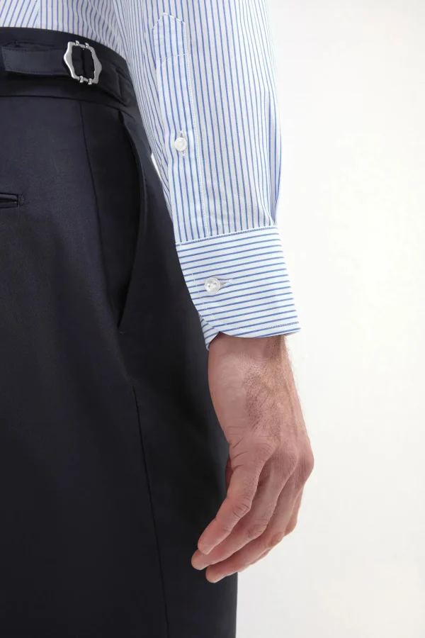 Avio Striped Shirt - Made in Italy