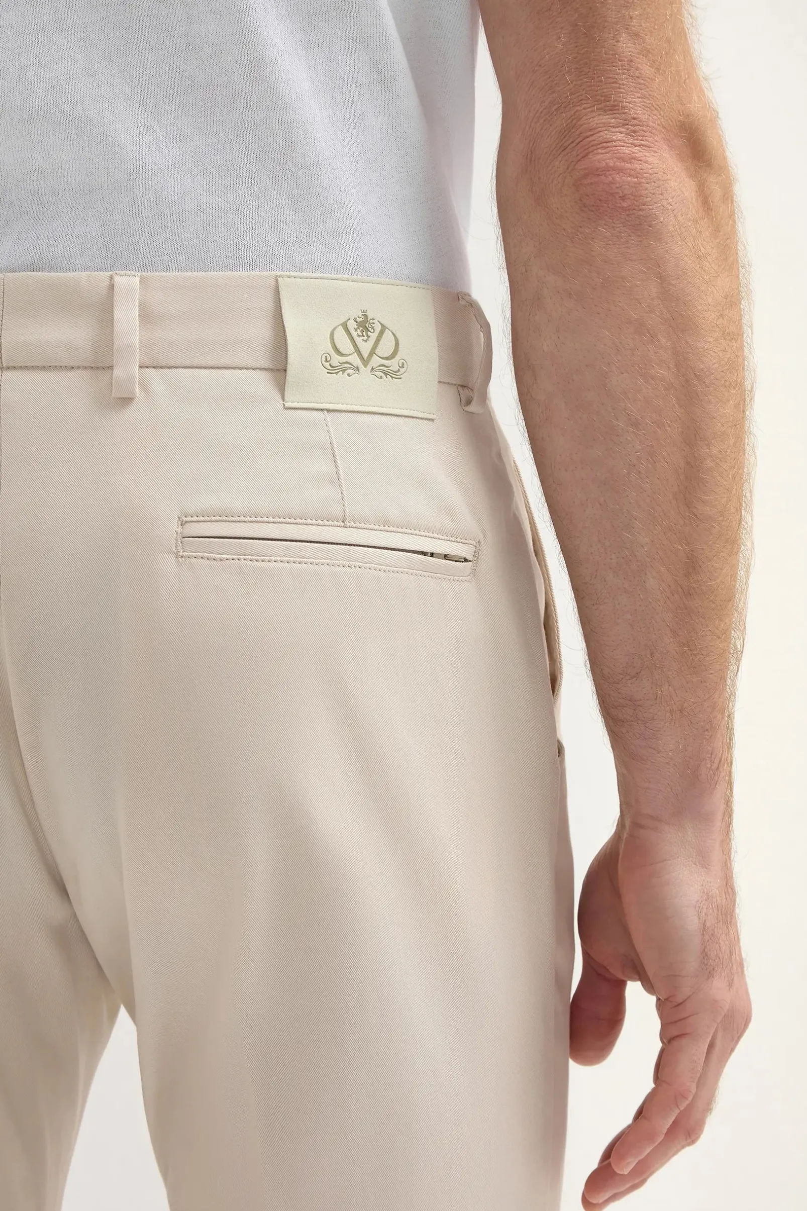 beige_cotton_garda_trouse_1.webp Beige cotton Garda trousers - Made in Italy