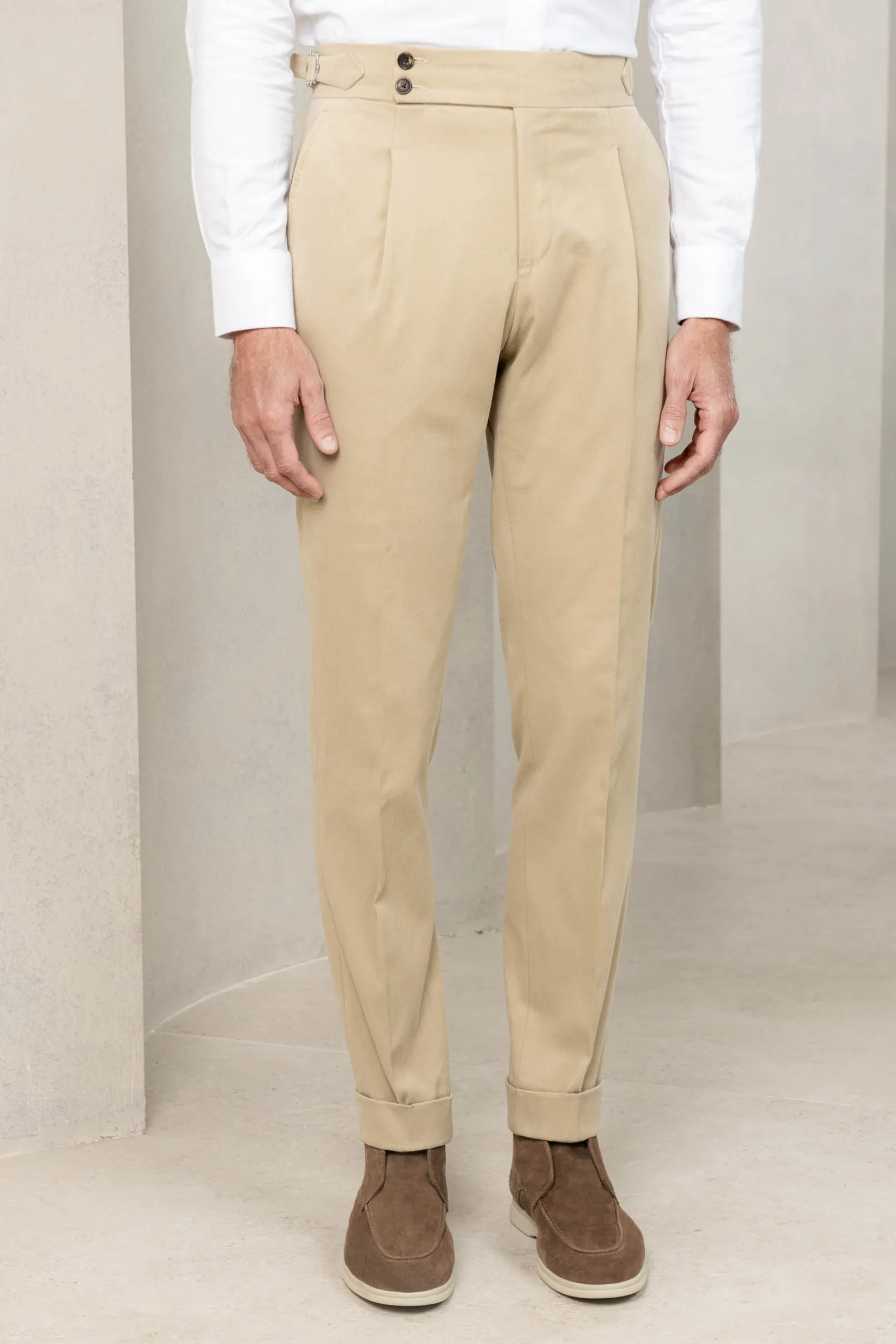 beige_cotton_trousers__so_2.webp Beige cotton trousers "Soragna Capsule Collection" - Made in Italy