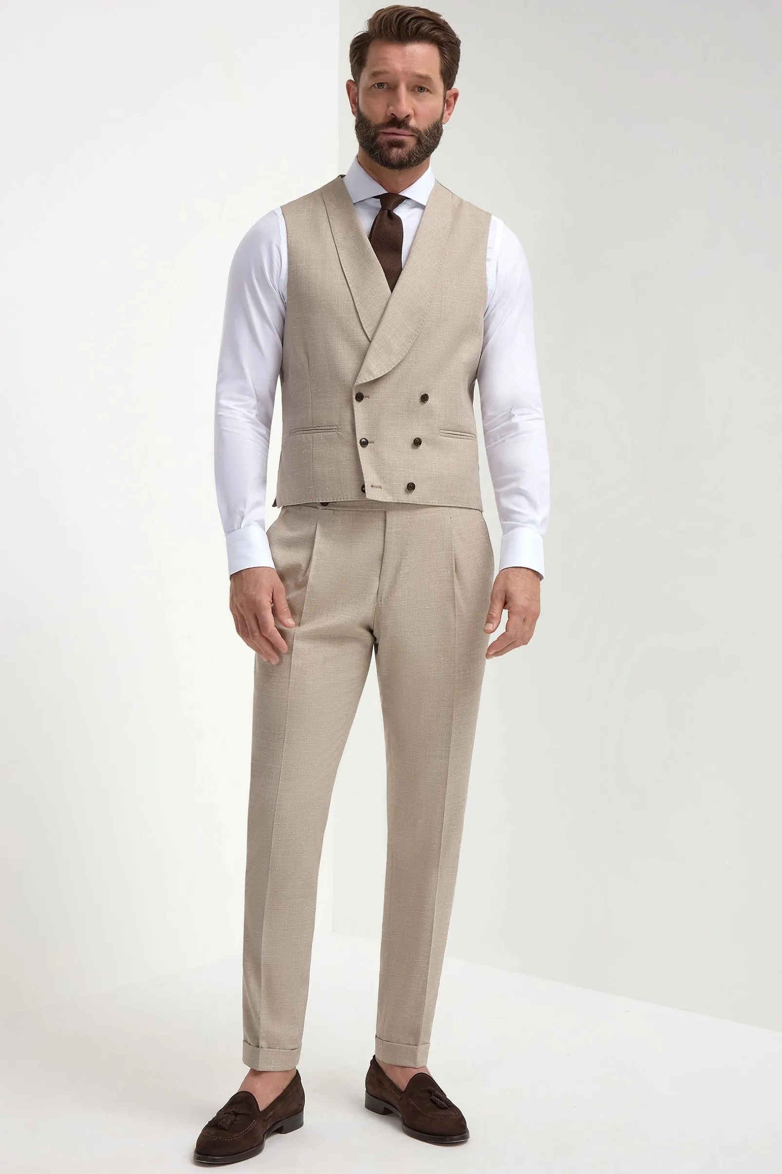beige_double_breasted_wai_2.webp Beige double breasted waistcoat - Made in Italy