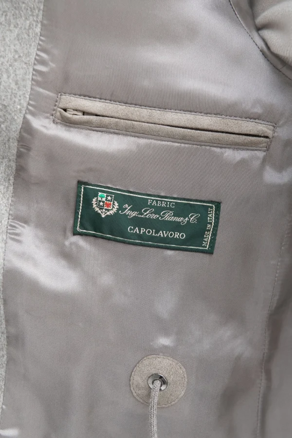 Beige field jacket - Made in Italy