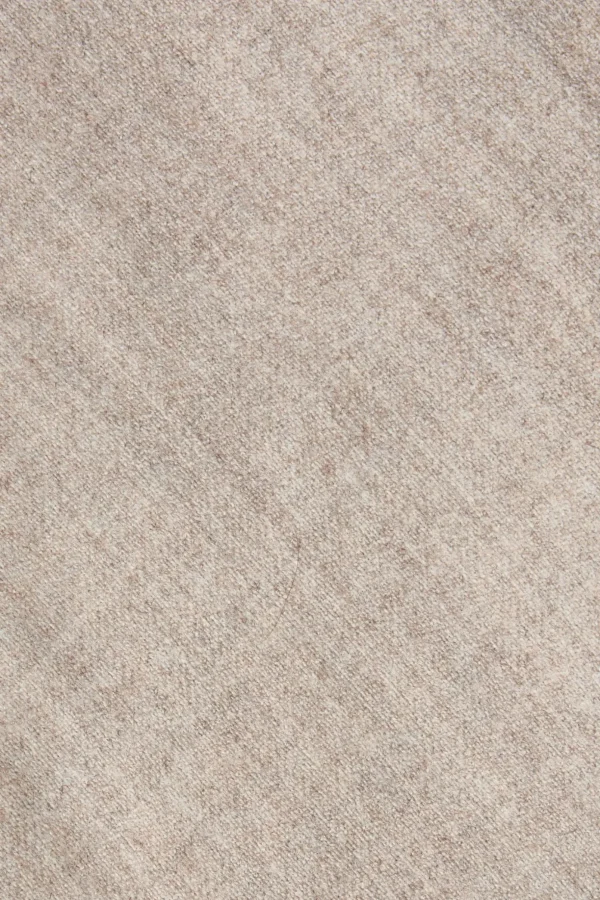 Beige flannel tie - Made In Italy