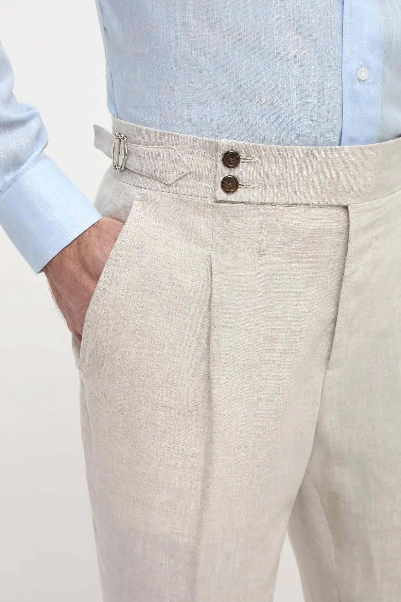 beige_linen_soragna_trous_1.webp Beige linen Soragna trousers - Made in Italy
