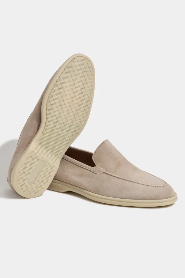 Beige loafers - Made In Italy