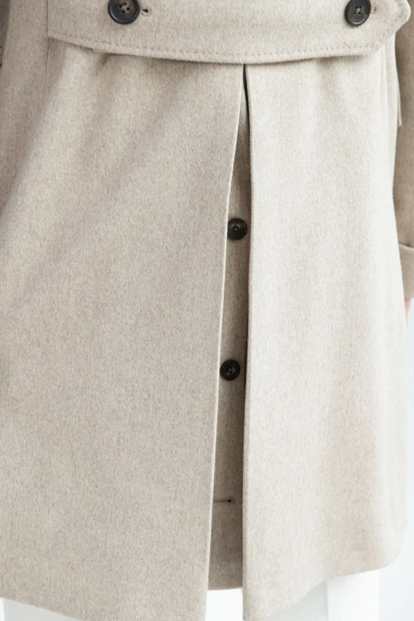 Beige Polo Coat – Made in Italy