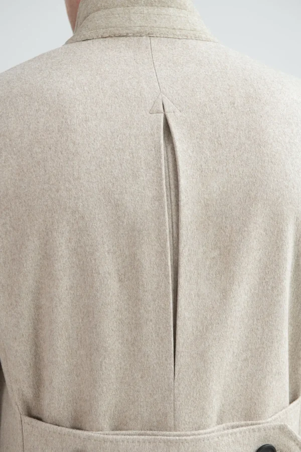 Beige Polo Coat – Made in Italy
