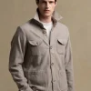 Beige Safari Jacket flannel Super 180s – Made in Italy