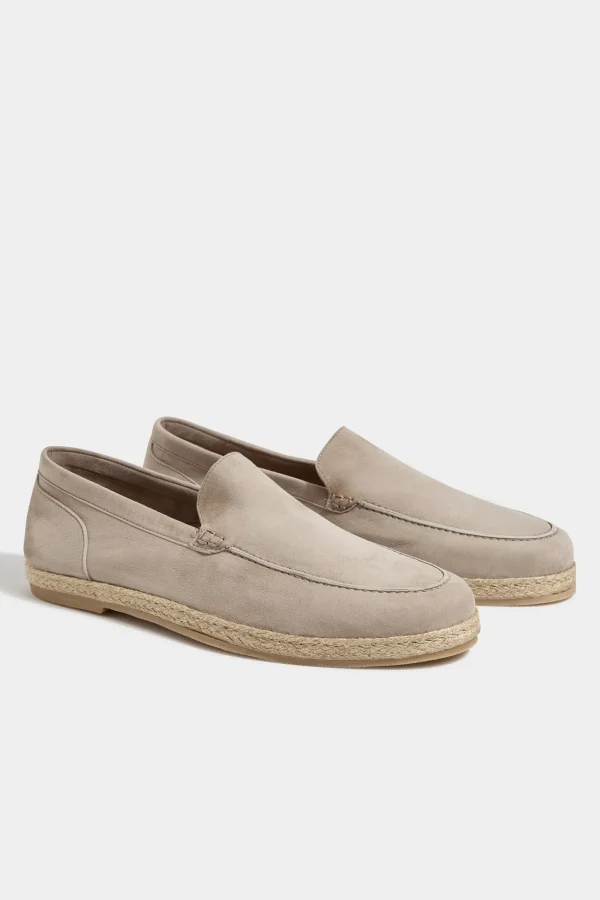 Beige suede espadrilles - Made In Italy