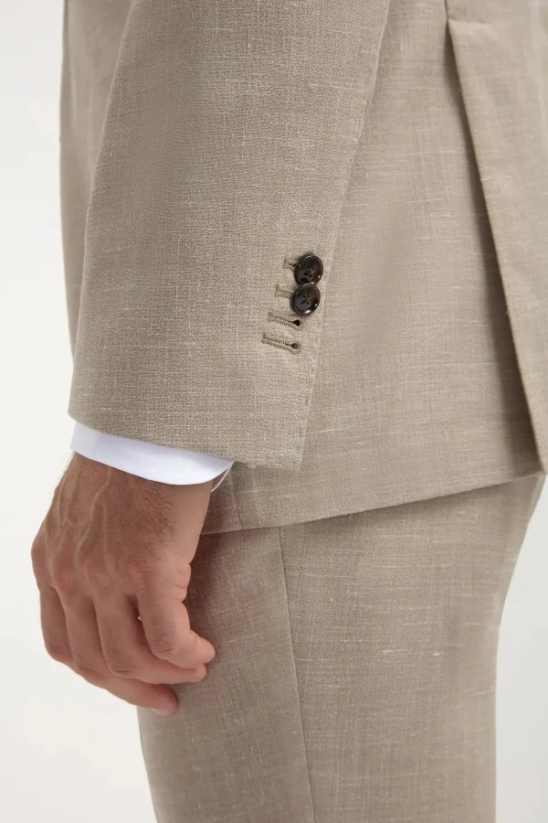 Beige Suit - Made in Italy
