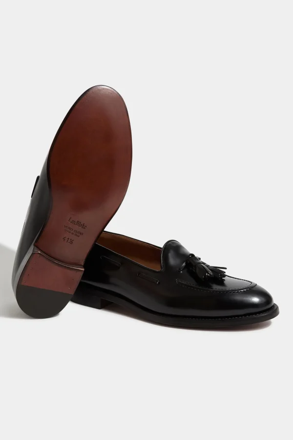 Black tassel loafers - Made In Italy