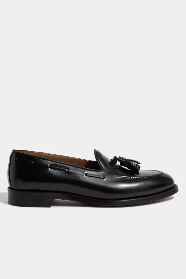 Black tassel loafers - Made In Italy