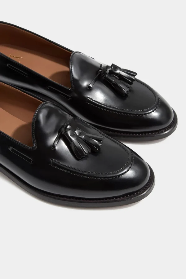 Black tassel loafers - Made In Italy