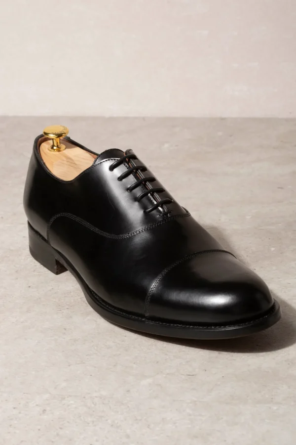 Black Tuxedo Oxfords - Made in Italy