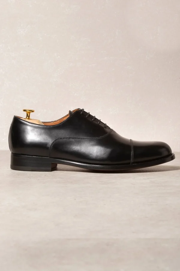 Black Tuxedo Oxfords - Made in Italy