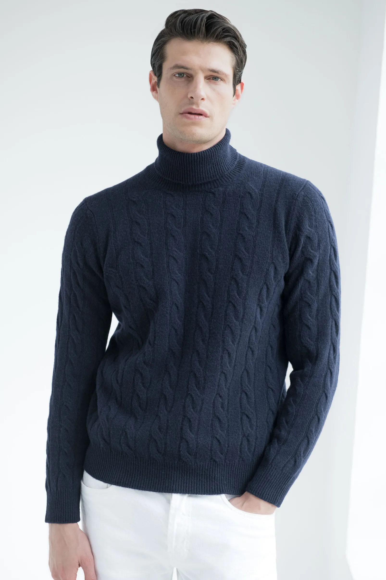blue_cable_knit_turtlenec_0.webp Blue cable knit turtleneck – Made in Italy