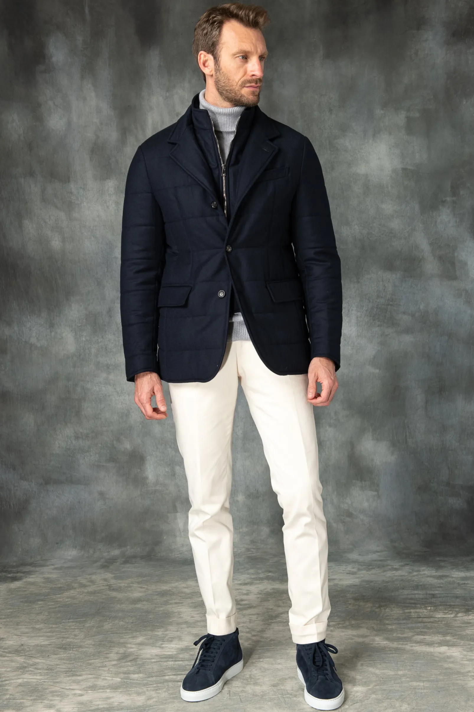 blue_down_jacket_in_wool__2.webp Blue down jacket in wool & cashmere – Made in Italy