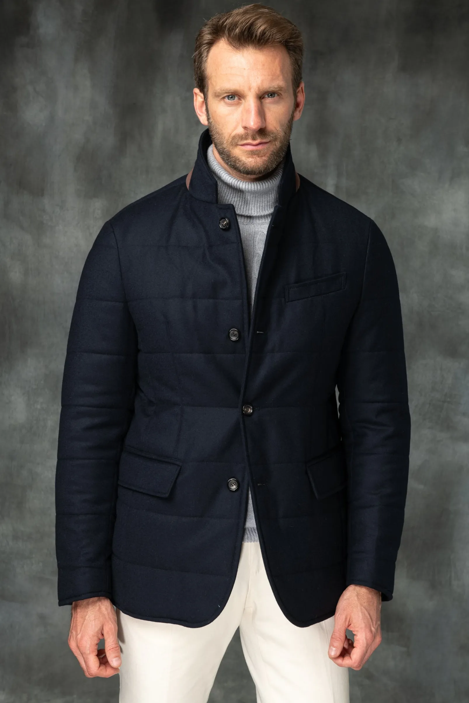 blue_down_jacket_in_wool__4.webp Blue down jacket in wool & cashmere – Made in Italy