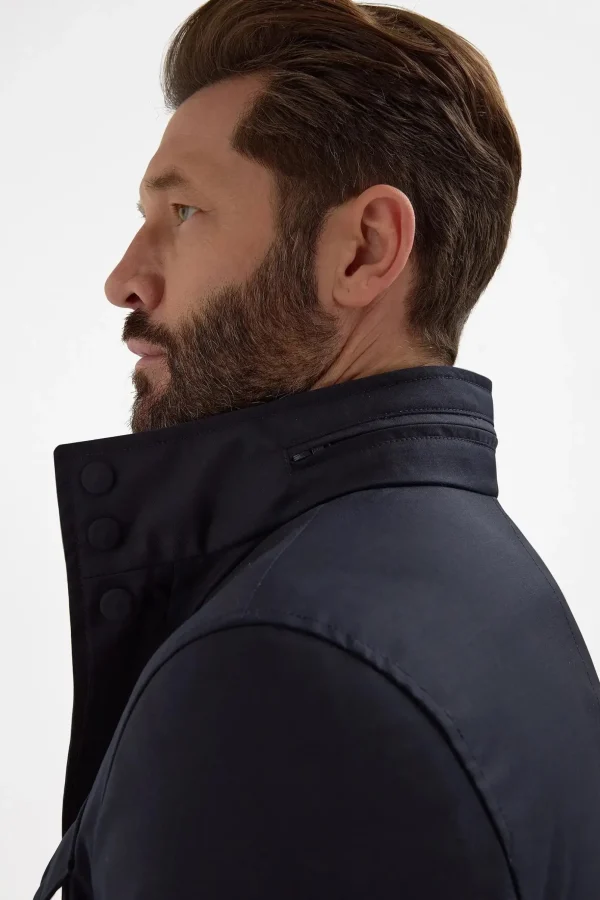 Blue field jacket - Made in Italy