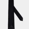 Blue grenadine silk tie - Hand Made In Italy