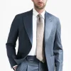 Blue houndstooth suit "Soragna Capsule Collection" - Made in Italy