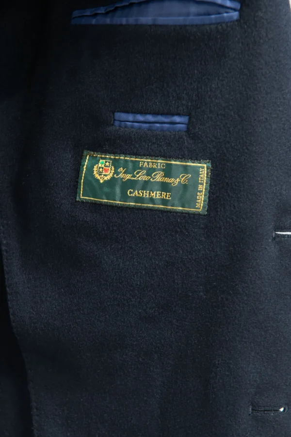 Blue jacket in cashmere - Made in Italy