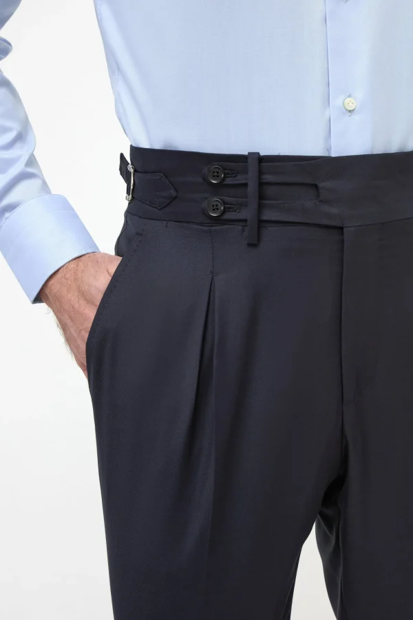 Blue Limited Edition trousers - Made in Italy