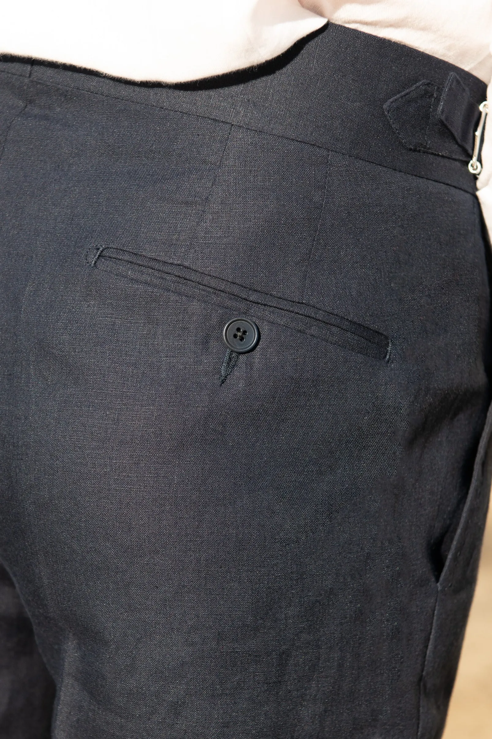 blue_linen_trousers_sorag_2.webp Blue linen trousers "Soragna Capsule Collection" - Made in Italy
