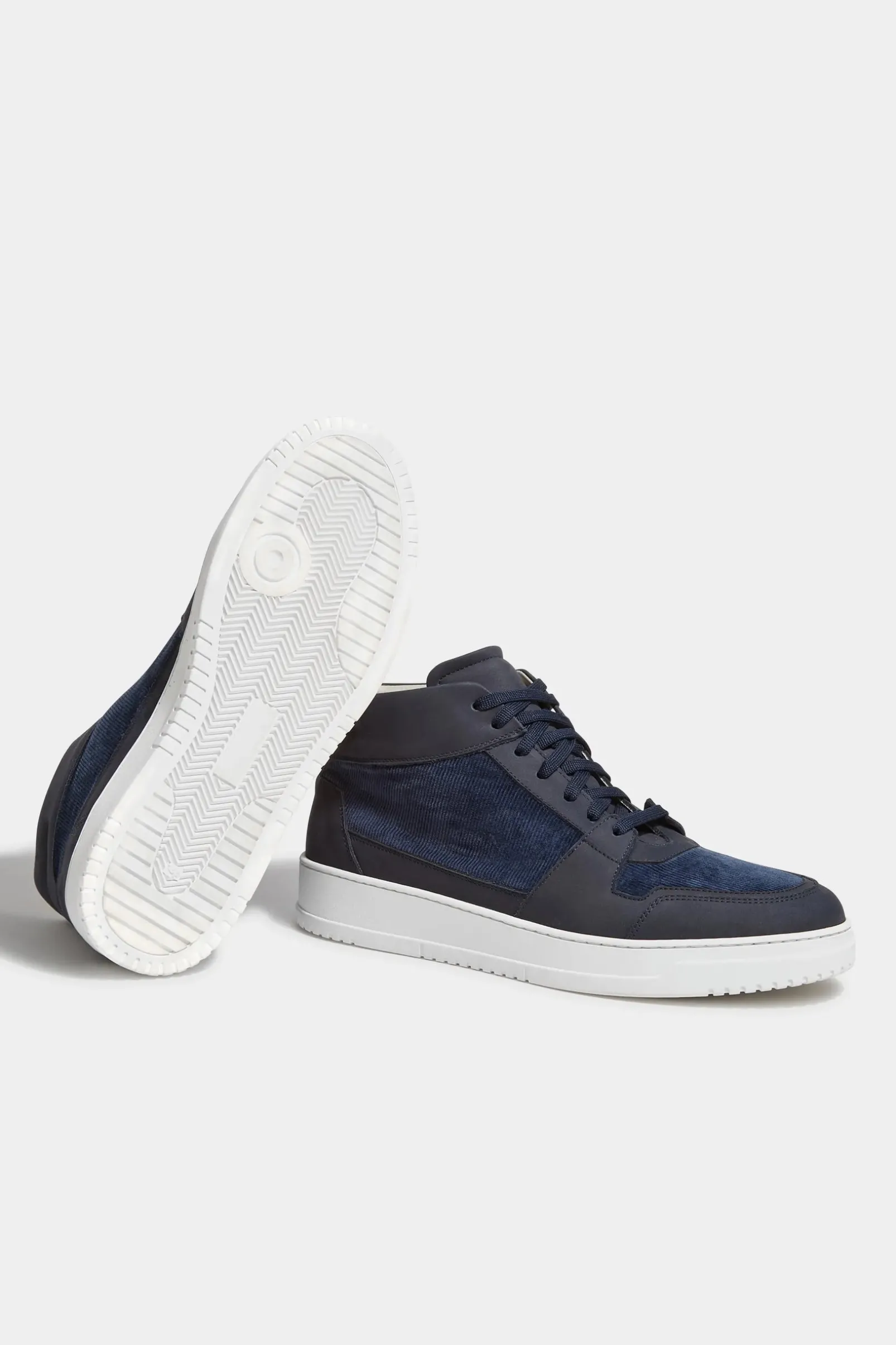 blue_nabuk_and_corduroy_h_2.webp Blue nabuk and corduroy High sneakers - Made In Italy