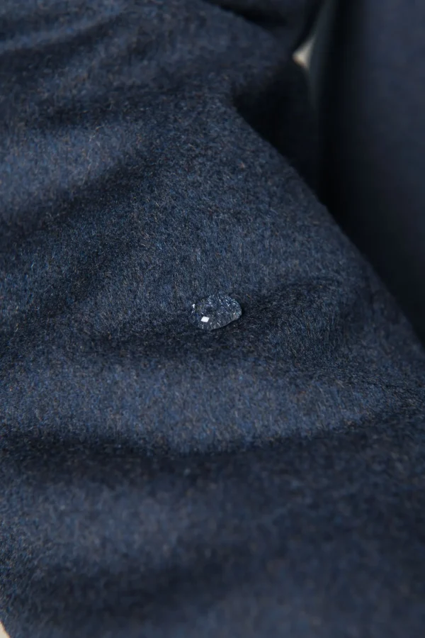 Blue overcoat - Made in Italy