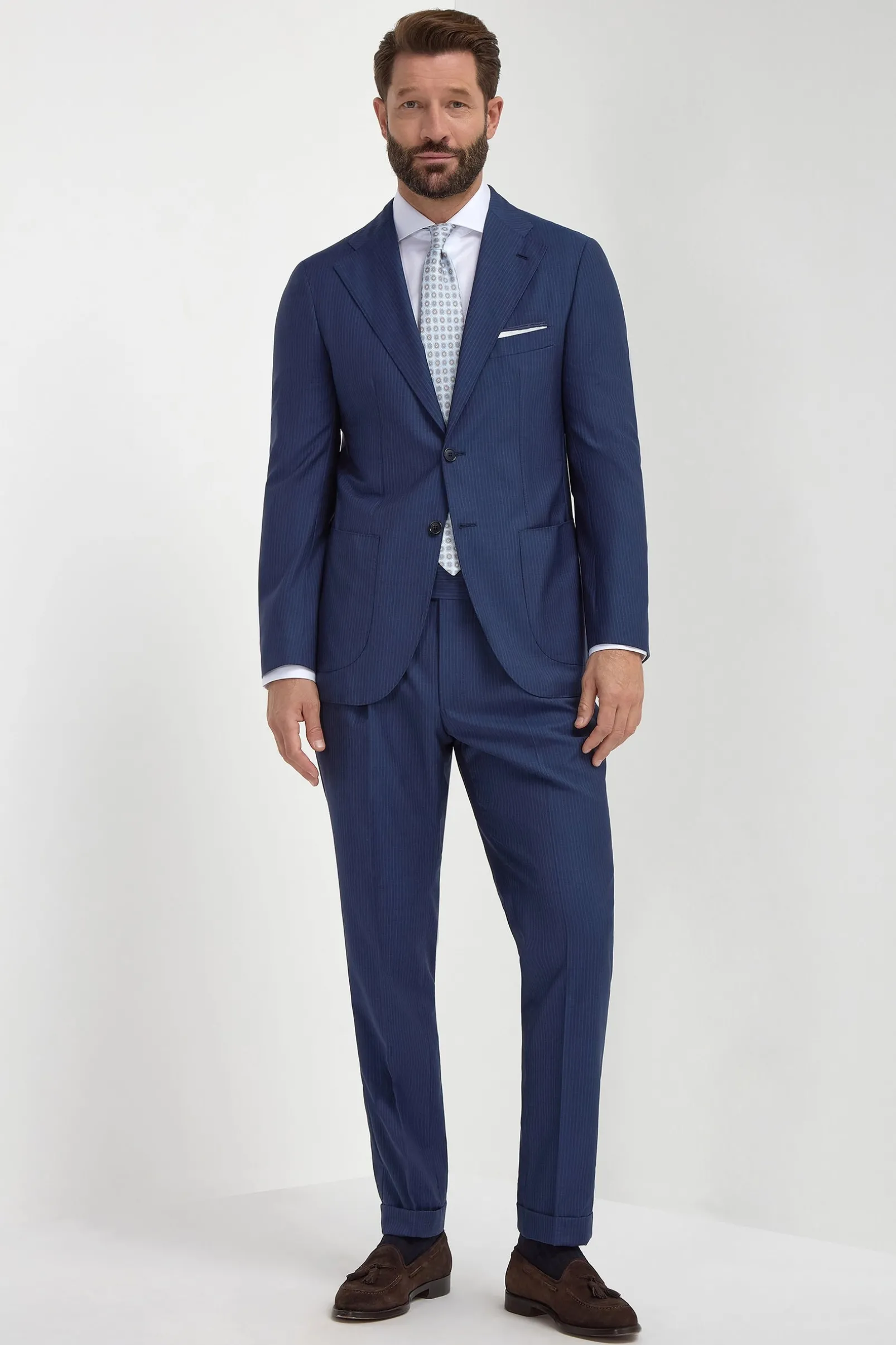 blue_pinstripe_wool_suit__0.webp Blue pinstripe wool suit - Made in Italy