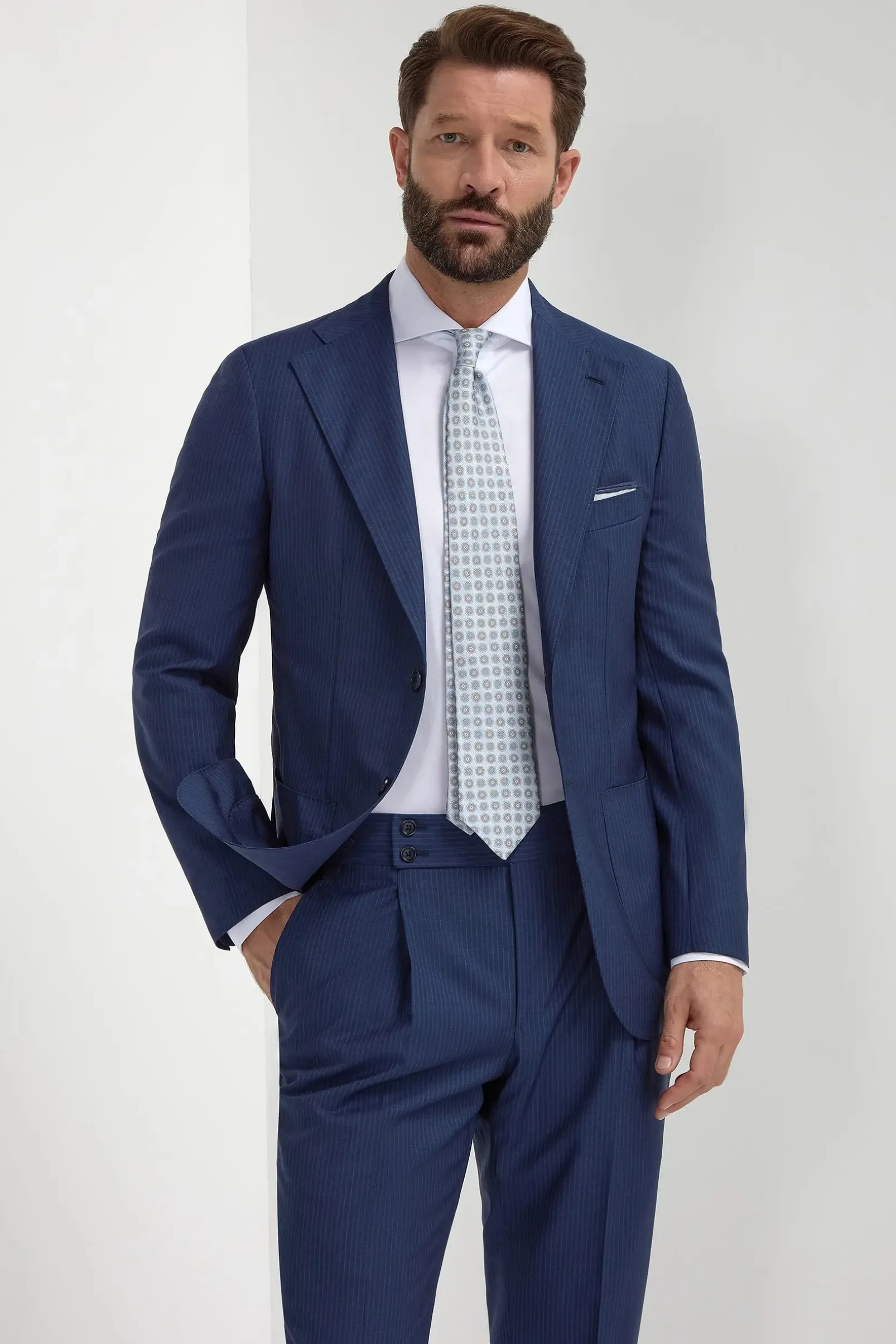 blue_pinstripe_wool_suit__5.webp Blue pinstripe wool suit - Made in Italy