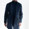 Blue Polo coat - Made in Italy