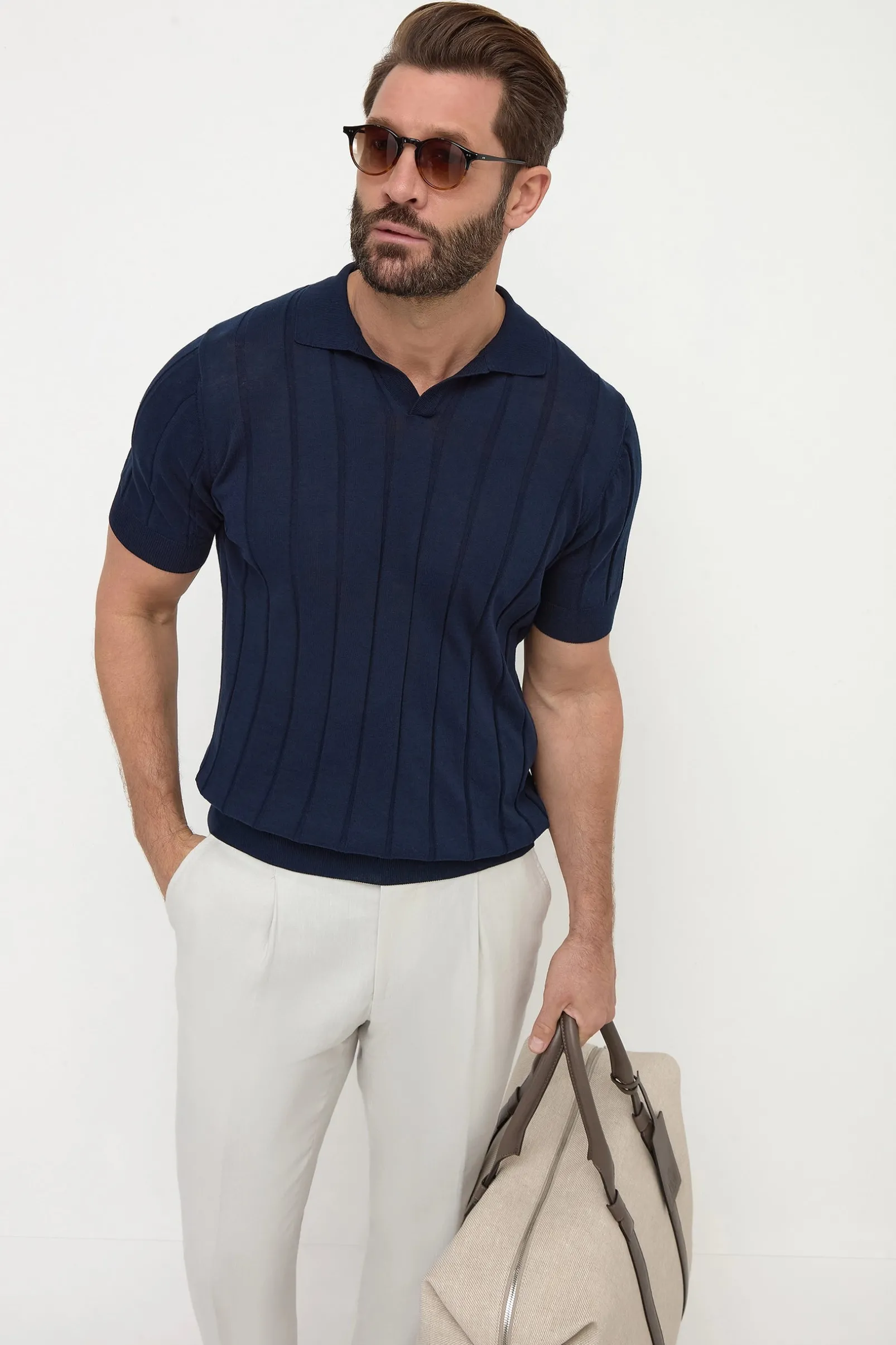 blue_ribbed_polo__made_in_0.webp Blue ribbed polo - Made in Italy