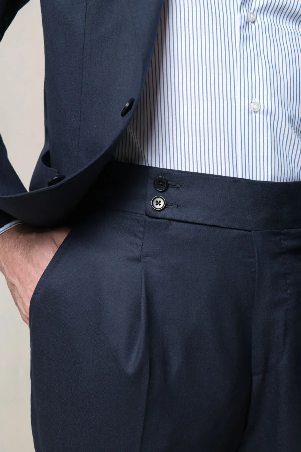 Blue suit "Nuvola" - Made in Italy