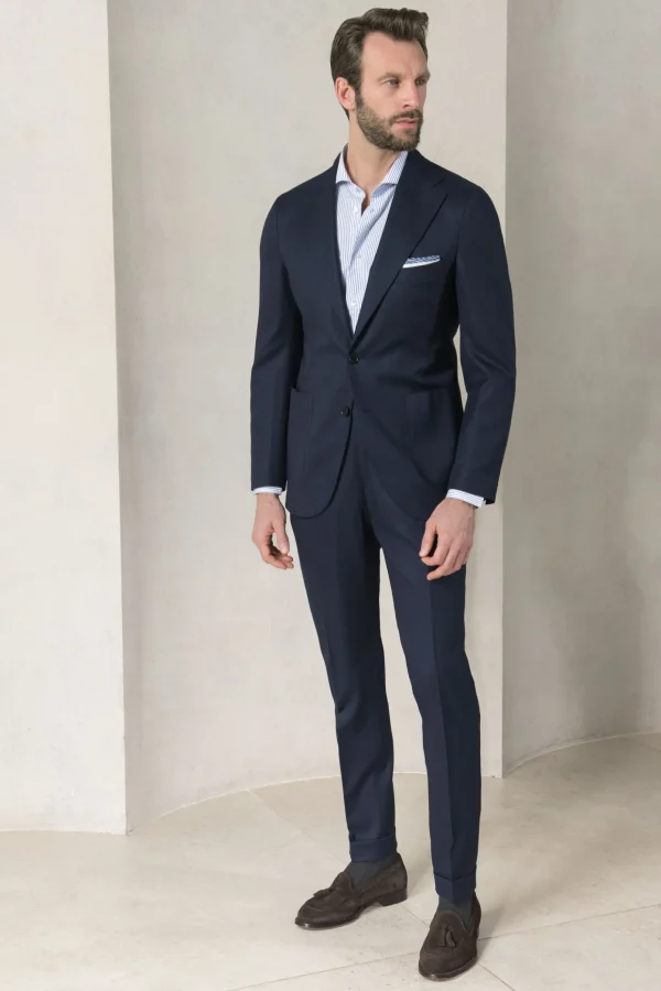Blue suit