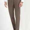Brown Soragna trousers - Made in Italy