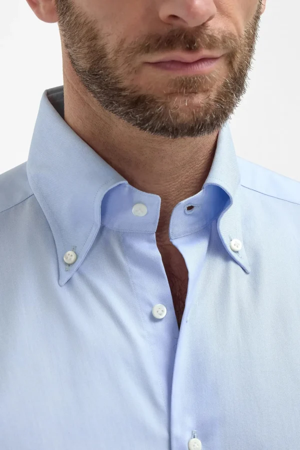 Button down light blue shirt ”Sartoriale collection” - Made In Italy