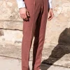Coral Biella trousers - Made in Italy
