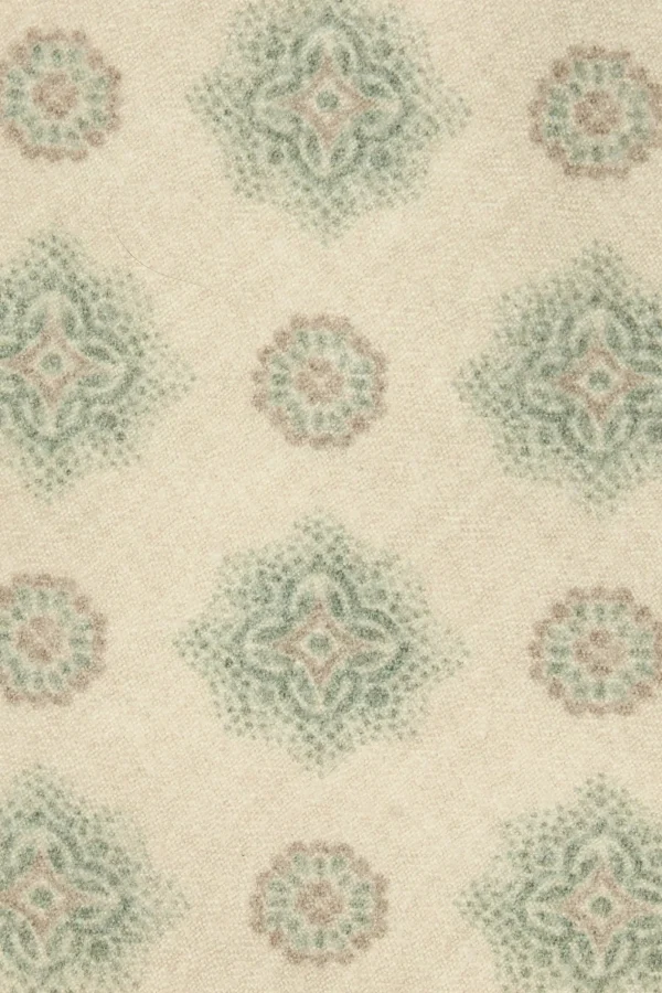 Cream macro fancy tie - Made In Italy