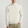 Cream Merino Turtleneck – Made in Italy