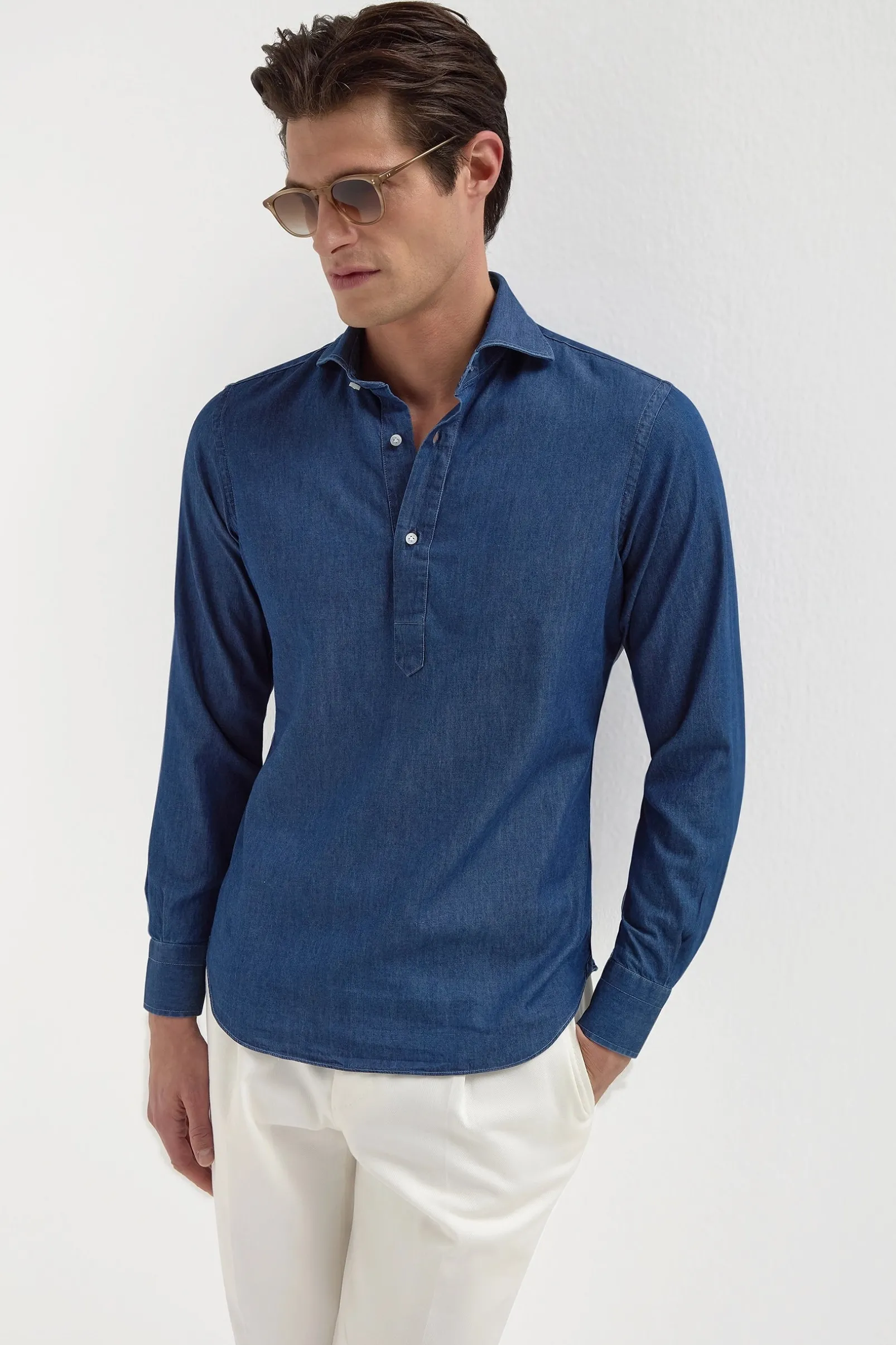 denim_popover_shirt__made_0.webp Denim popover shirt - Made in Italy