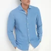 Denim stone shirt - Made in Italy