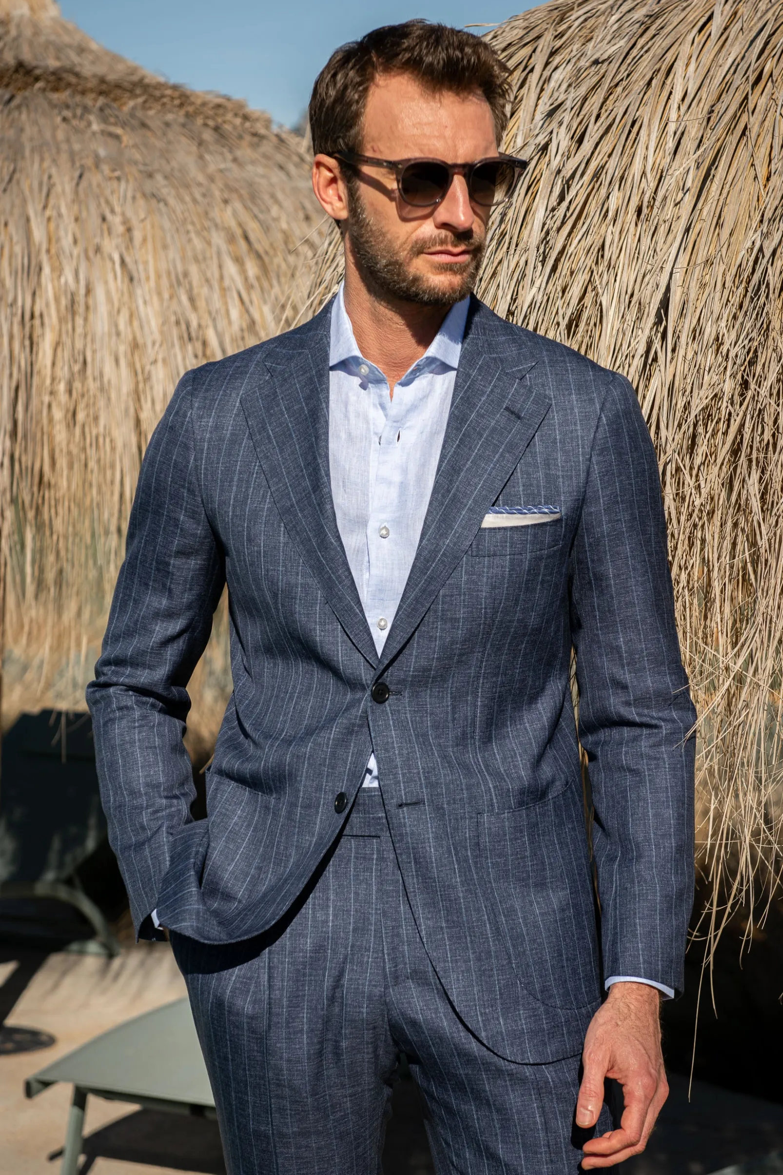 denim_striped_wool_suit___0.webp Denim striped wool suit - Made in Italy