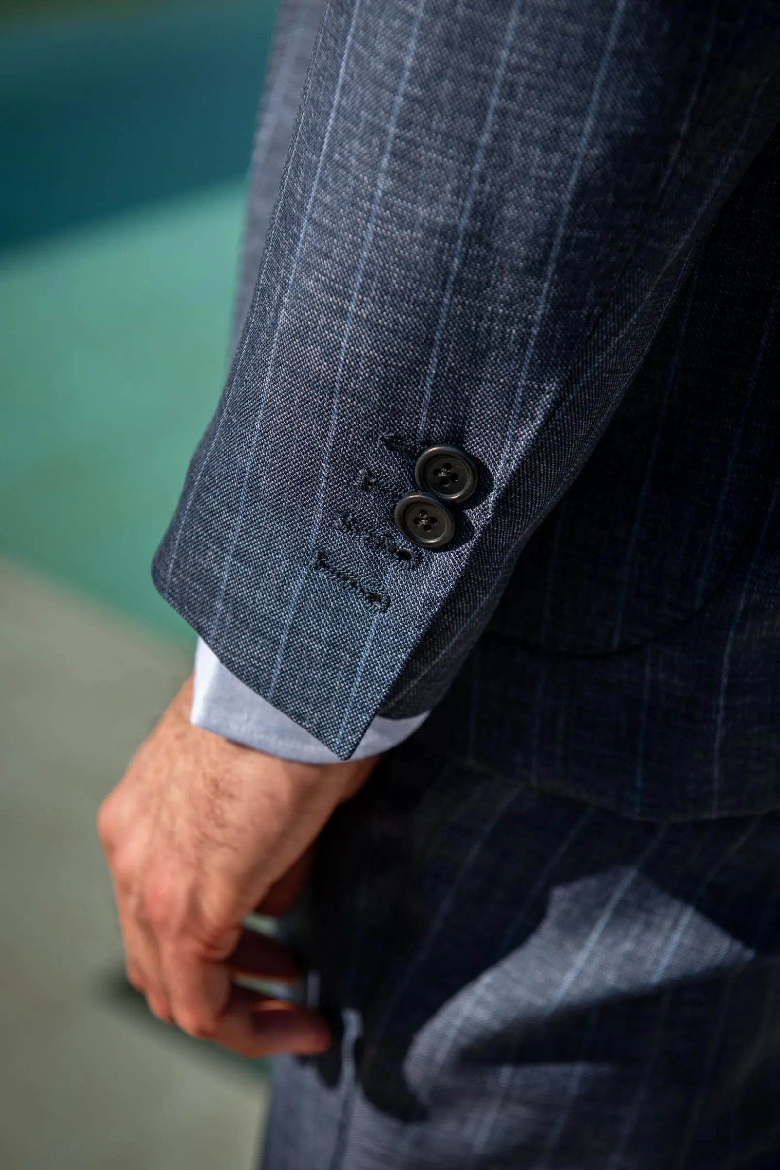 denim_striped_wool_suit___3.webp Denim striped wool suit - Made in Italy