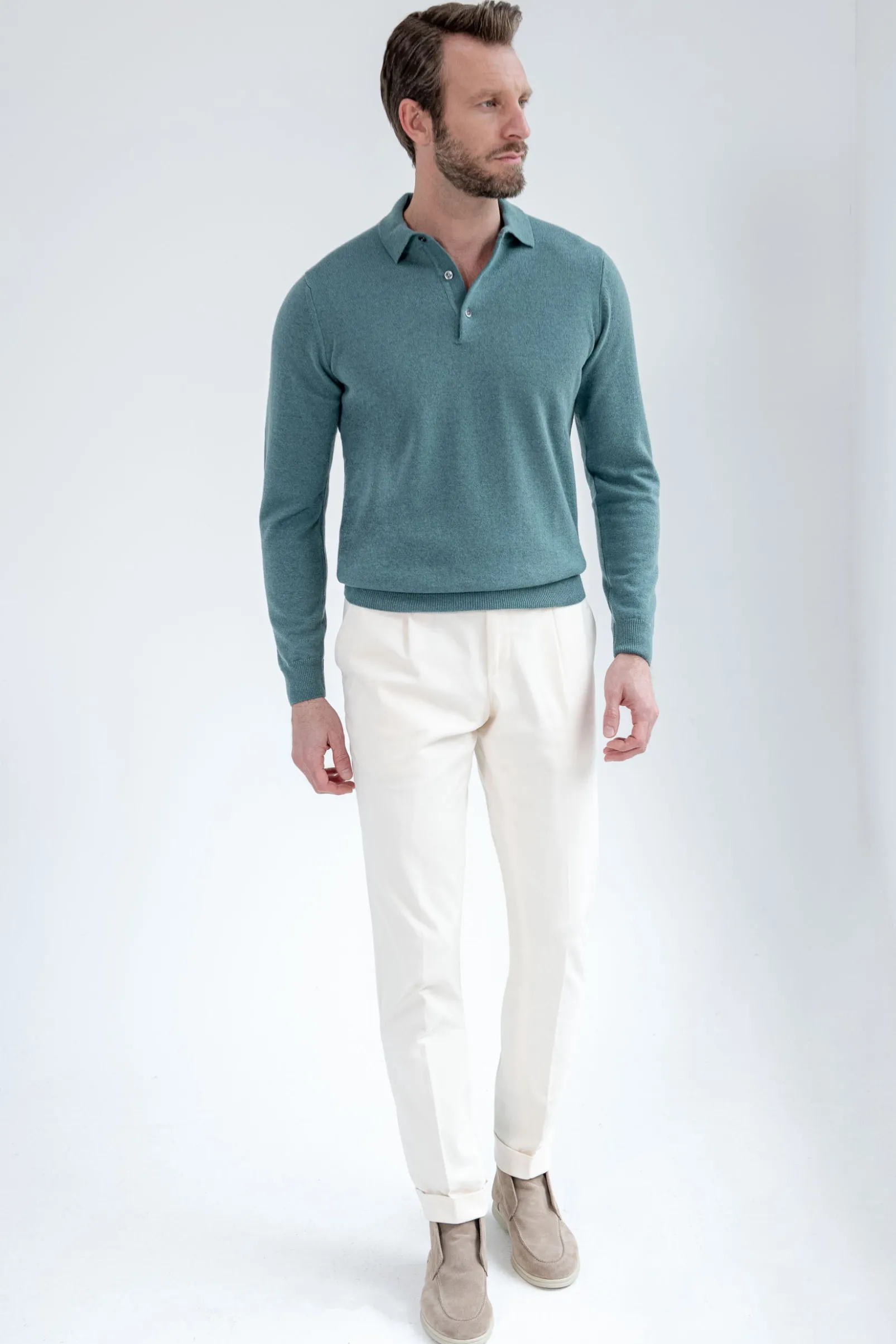 green_cashmere_polo__made_2.webp Green cashmere polo – Made in Italy