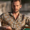Green Hawaiana linen shirt - Made in Italy